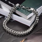 The Queen of Quality Male Titanium Bracelet 