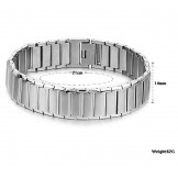 Reliable Quality Male Fashion Titanium Bracelet