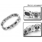 Stable Quality Male Health Titanium Lodestone Bracelet 