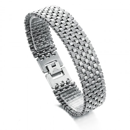 High Quality Male Concise Titanium Bracelet 