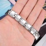 Excellent Quality Male Antifatigue Titanium Lodestone Bracelet