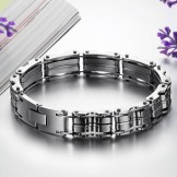 High Quality Male Classic Titanium Bracelet 