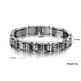 High Quality Male Classic Titanium Bracelet 