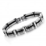 to Have a Long Story Male Titanium Bracelet 