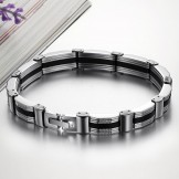 to Have a Long Story Male Titanium Bracelet 