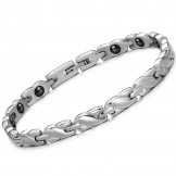 Easy to Use Female Health Titanium Lodestone Bracelet 