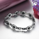 Wide Varieties Male Antifatigue Titanium Bracelet