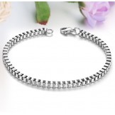 Well-known for Its Fine Quality Male Titanium Bracelet