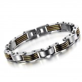 Easy to Use Male Titanium Bracelet