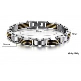 Easy to Use Male Titanium Bracelet