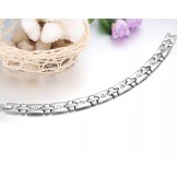 Superior Quality Health Titanium Bracelet With Diamond