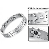 Superior Quality Health Titanium Bracelet With Diamond