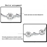 Durable in Use Female Clover Shape Platinum Plating Titanium Bracelet