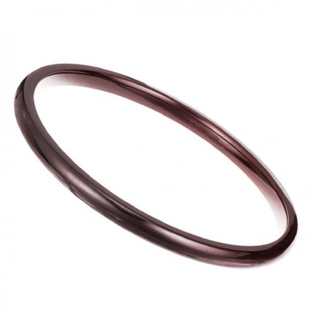 Wide Varieties Female Brown Tungsten Ceramic Bangle 