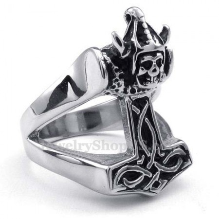 Titanium Thor's Hammer Ring