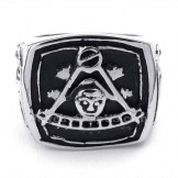 Titanium Masonic Ring