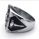 Titanium Masonic Ring