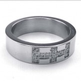 Titanium Cross Ring