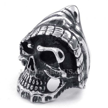 Titanium Skull Ring