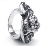 Titanium Skull Ring