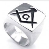 Titanium Masonic Ring