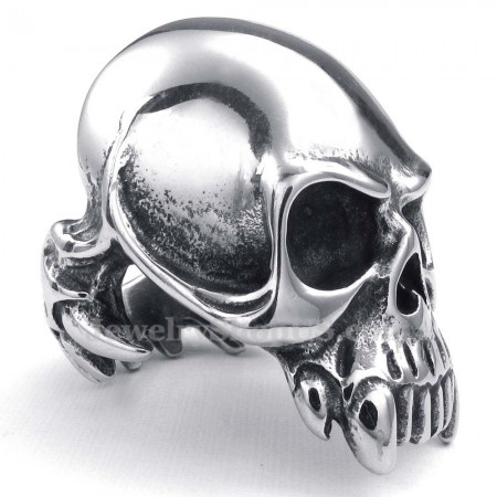 Titanium Skull Ring