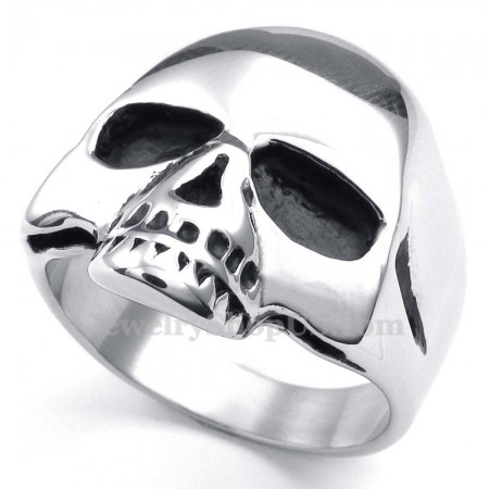 Titanium Skull Ring