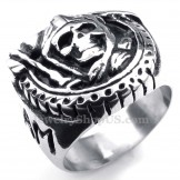 Titanium Skull Ring