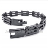 Men's Titanium Greek Meander Pattern Bracelet