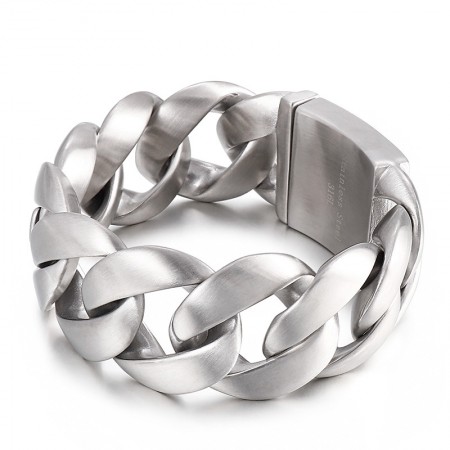 Fashion chic style men's titanium bracelet