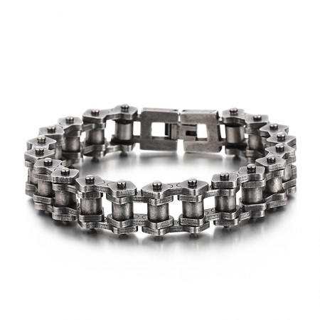  titanium jewelry bicycle bracelet retro chic fashion men's bracelet bicycle bracelet