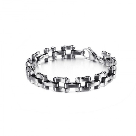 Ancient chic titanium men's bracelet