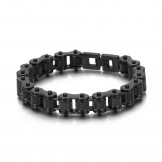  Men's Fashion Rock & Roll Hip Hop Titanium Bracelet